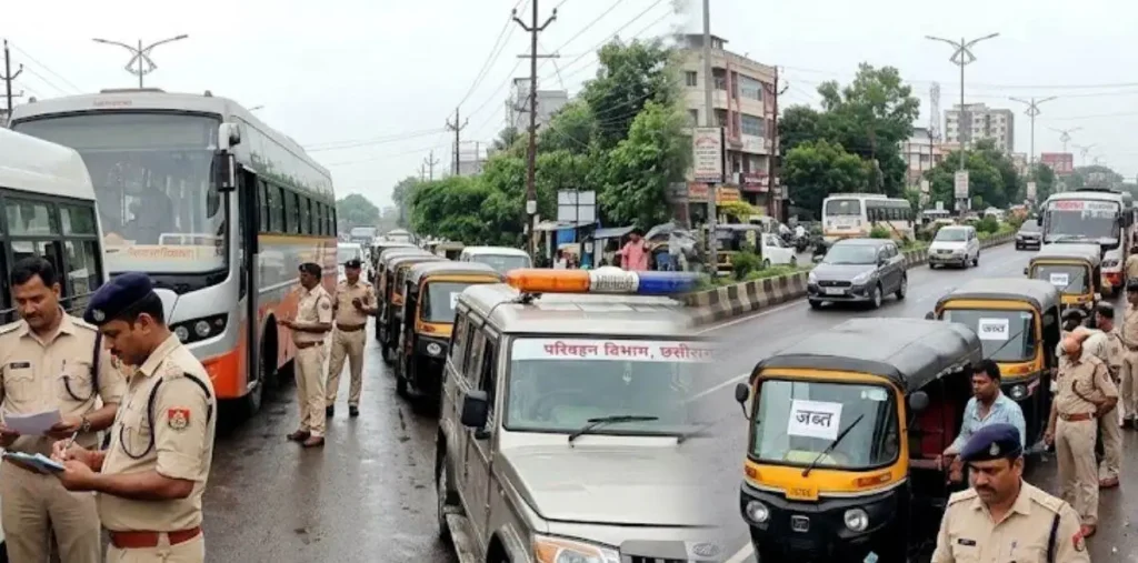 छत्तीसगढ़ में वाहन चालकों पर चला परिवहन विभाग का चाबुक, 364 वाहनों के खिलाफ कार्रवाई; 19 के परमिट किए रद – राष्ट्रवाणी छत्तीसगढ़ में वाहन चालकों पर चला परिवहन विभाग का चाबुक, 364 वाहनों के खिलाफ कार्रवाई; 19 के परमिट किए रद – राष्ट्रवाणी