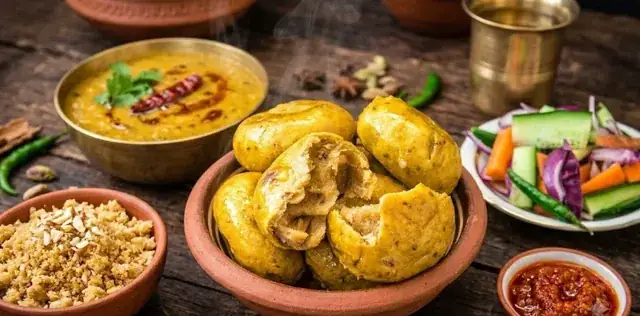 दाल बाटी चूरमा से भी ज्यादा टेस्टी है बाफला बाटी, झटपट बनाएं राजस्थान-मालवा का ये खास व्यंजन, नोट करें रेसिपी – राष्ट्रवाणी दाल बाटी चूरमा से भी ज्यादा टेस्टी है बाफला बाटी, झटपट बनाएं राजस्थान-मालवा का ये खास व्यंजन, नोट करें रेसिपी – राष्ट्रवाणी