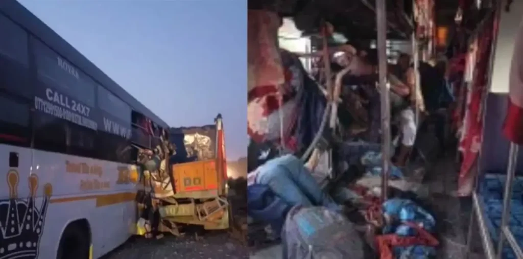 रायपुर: बलौदाबाजार बस हादसे का दर्दनाक पहलू, रायपुर एम्स में इलाज कराने निकले थे दो दोस्त, 12 घंटे बाद ही घर पहुंची मौत की खबर – राष्ट्रवाणी