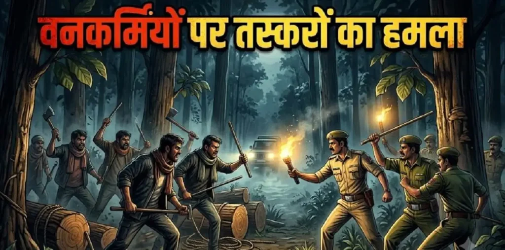 बस्तर: सागौन तस्करों के हौसले बुलंद: बस्तर के बनियागांव में अवैध कटाई रोकने पहुंचे वनकर्मियों पर जानलेवा हमला – राष्ट्रवाणी