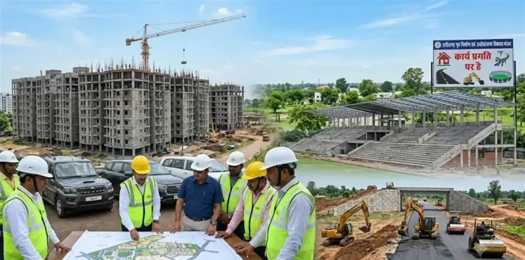 छत्तीसगढ़ में हाउसिंग बोर्ड सिर्फ मकान नहीं, अब सड़क और स्टेडियम भी बनाएगा, मंत्री ओ.पी. चौधरी ने दी जानकारी – राष्ट्रवाणी