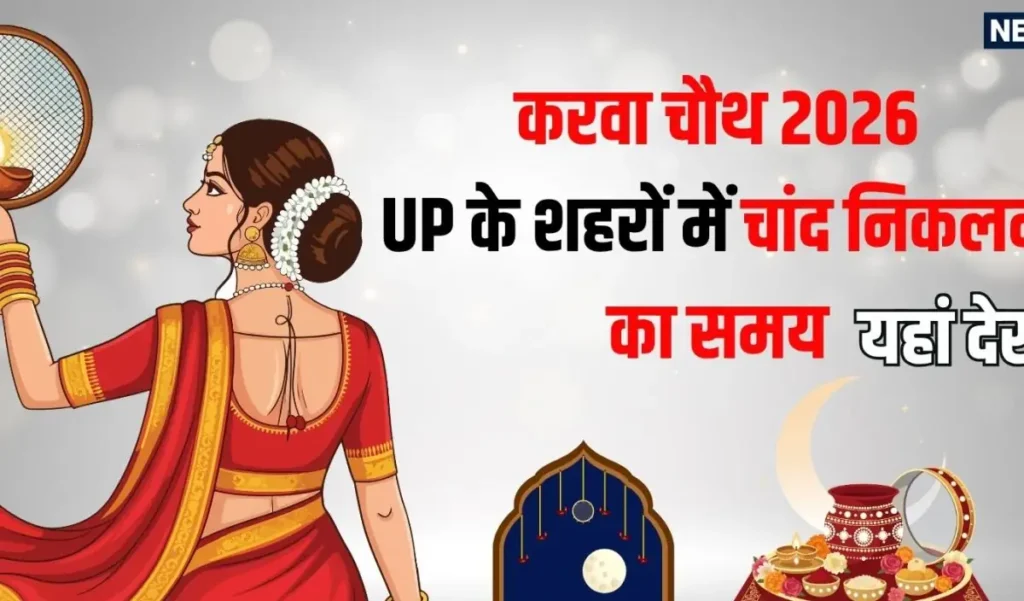 करवा चौथ पर आज नोएडा, वारणसी, आगरा, लखनऊ, अयोध्या, इटावा समेत UP के शहरों में चांद निकलने—देखें क्या है पूरा सच – राष्ट्रवाणी करवा चौथ पर आज नोएडा, वारणसी, आगरा, लखनऊ, अयोध्या, इटावा समेत UP के शहरों में चांद निकलने—देखें क्या है पूरा सच – राष्ट्रवाणी