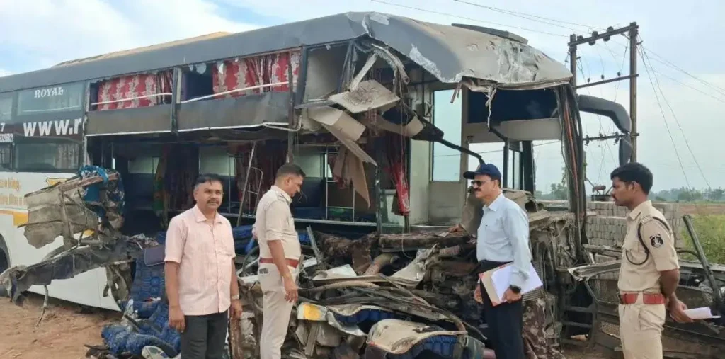 सिमगा हादसा: 42 टन क्षमता के ट्रक पर 62 टन माल, हाईस्पीड लेन में 12 घंटे खड़ा रहा ‘मौत का ट्रक’ – राष्ट्रवाणी