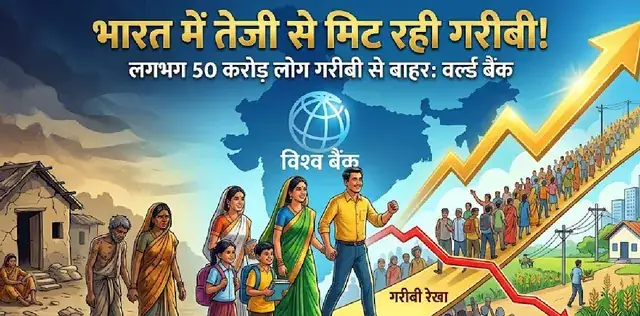 वर्ल्ड बैंक की रिपोर्ट: भारत में तेजी से मिट रहा गरीबी का नामोनिशान, लगभग 50 करोड़ लोग गरीबी रेखा से बाहर आए – india poverty halved 496m lifted world bank report – राष्ट्रवाणी वर्ल्ड बैंक की रिपोर्ट: भारत में तेजी से मिट रहा गरीबी का नामोनिशान, लगभग 50 करोड़ लोग गरीबी रेखा से बाहर आए – india poverty halved 496m lifted world bank report – राष्ट्रवाणी