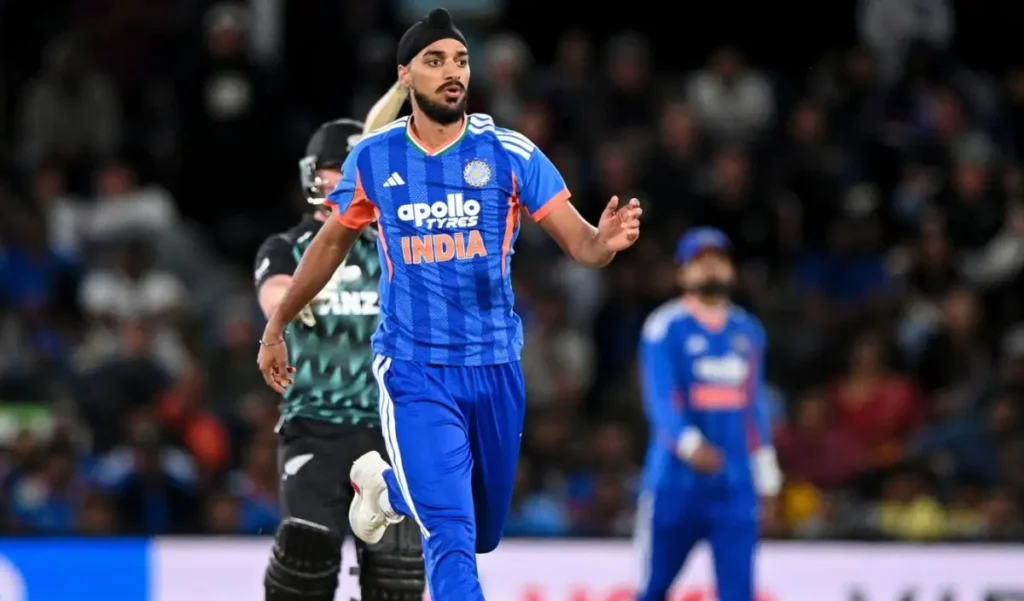 हारे हुए मैच में अर्शदीप सिंह ने बनाया वर्ल्ड रिकॉर्ड, 2026 में लिए 40 विकेट – राष्ट्रवाणी हारे हुए मैच में अर्शदीप सिंह ने बनाया वर्ल्ड रिकॉर्ड, 2026 में लिए 40 विकेट – राष्ट्रवाणी