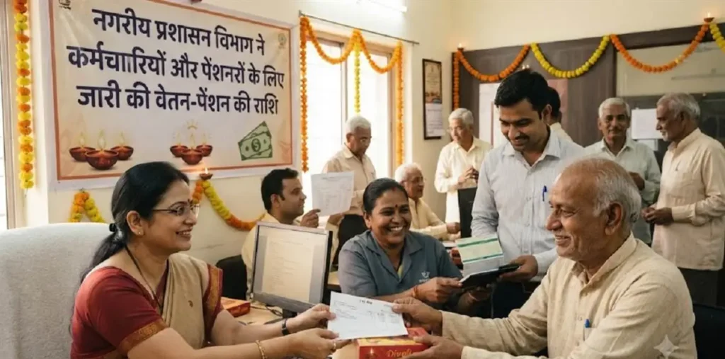 दीपावली से पहले छत्तीसगढ़ के निकाय कर्मचारियों के लिए अच्छी खबर, वेतन-पेंशन के लिए 164.65 करोड़ जारी – राष्ट्रवाणी दीपावली से पहले छत्तीसगढ़ के निकाय कर्मचारियों के लिए अच्छी खबर, वेतन-पेंशन के लिए 164.65 करोड़ जारी – राष्ट्रवाणी