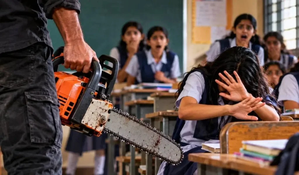 लव प्रपोजल ठुकारने पर 10वीं की छात्रा पर चेनसॉ से हमला, सहेली की भी हालत नाजुक – राष्ट्रवाणी लव प्रपोजल ठुकारने पर 10वीं की छात्रा पर चेनसॉ से हमला, सहेली की भी हालत नाजुक – राष्ट्रवाणी